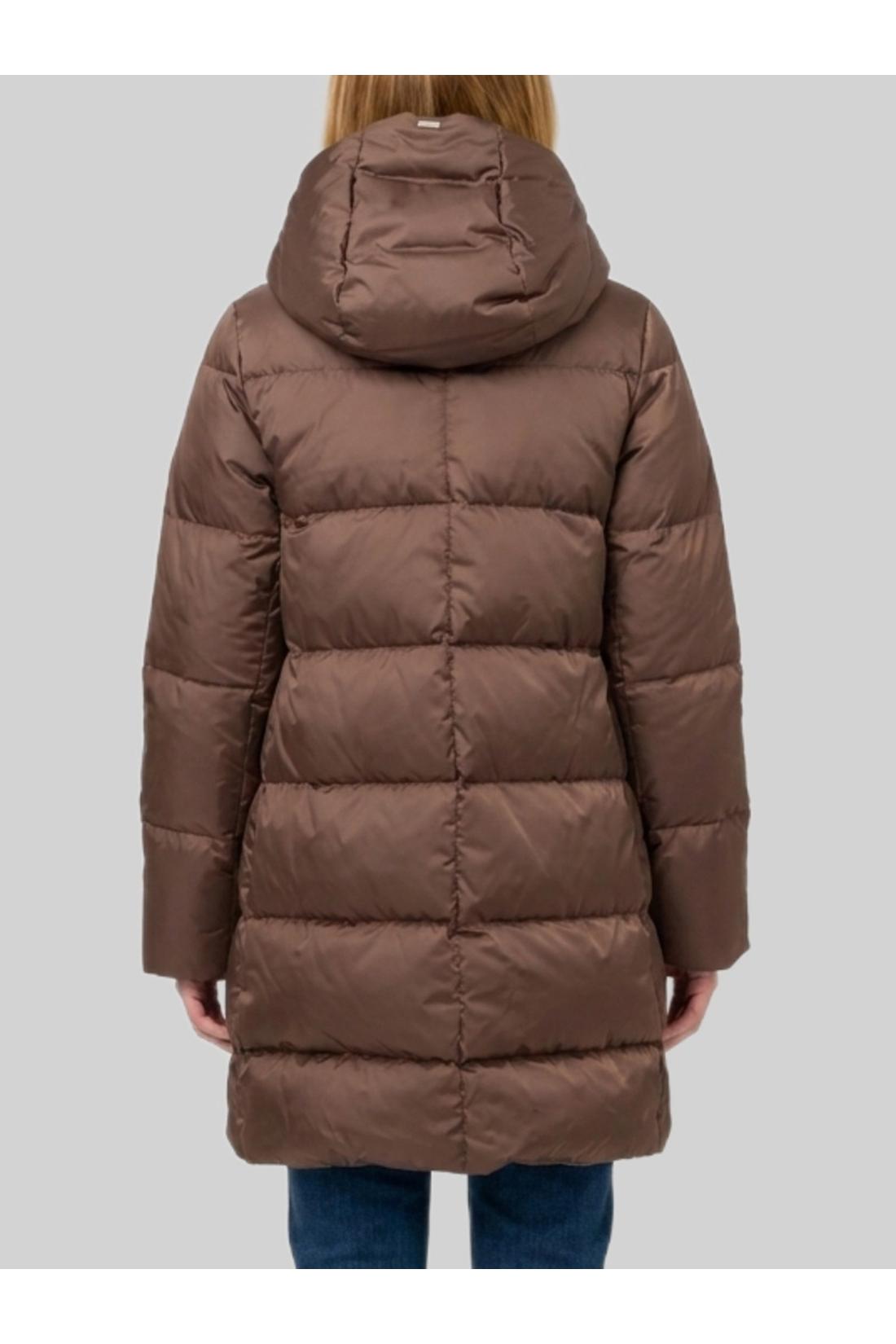 Herno-OUTLET-SALE-A-line midi down jacket-ARCHIVIST