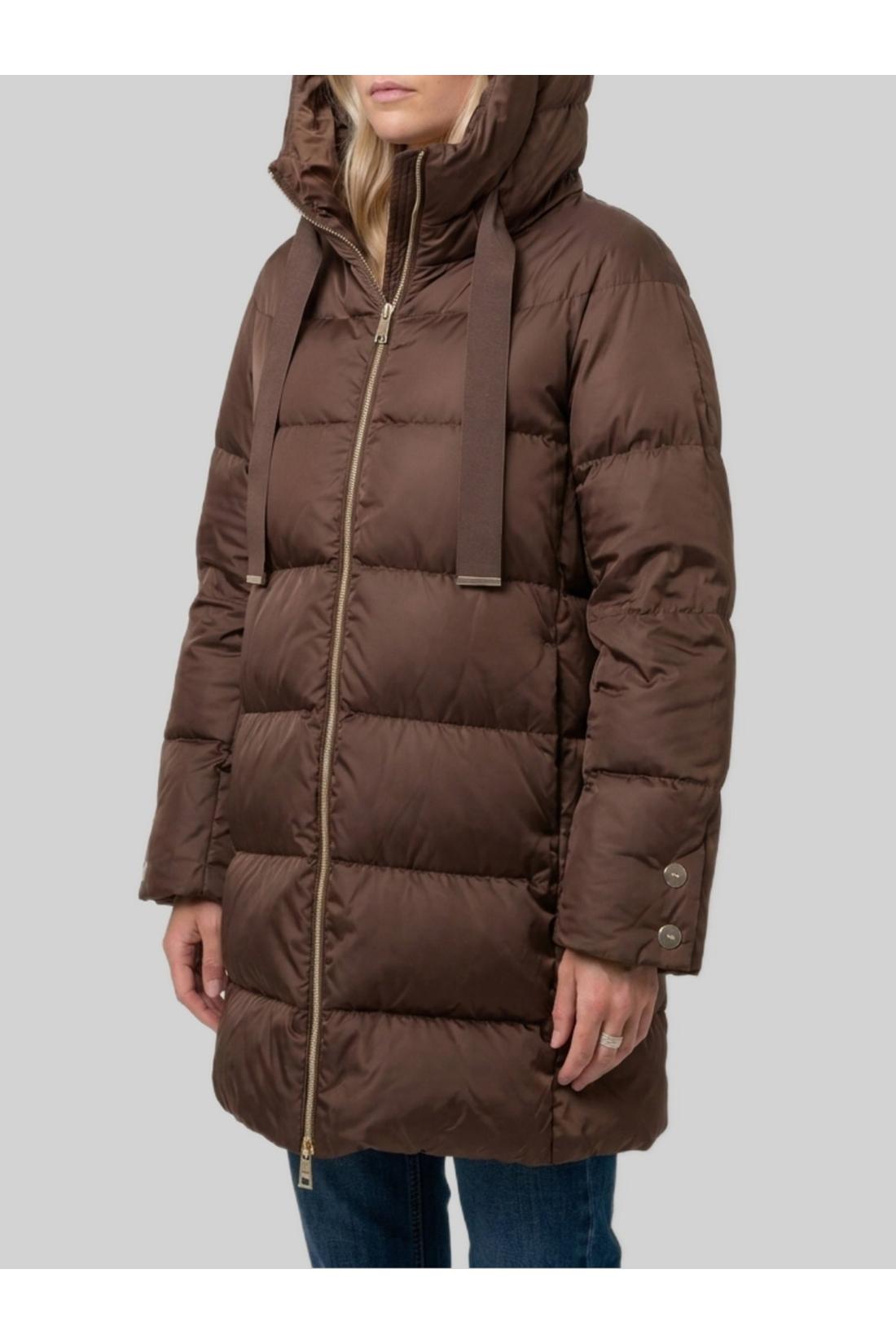 Herno-OUTLET-SALE-A-line midi down jacket-ARCHIVIST