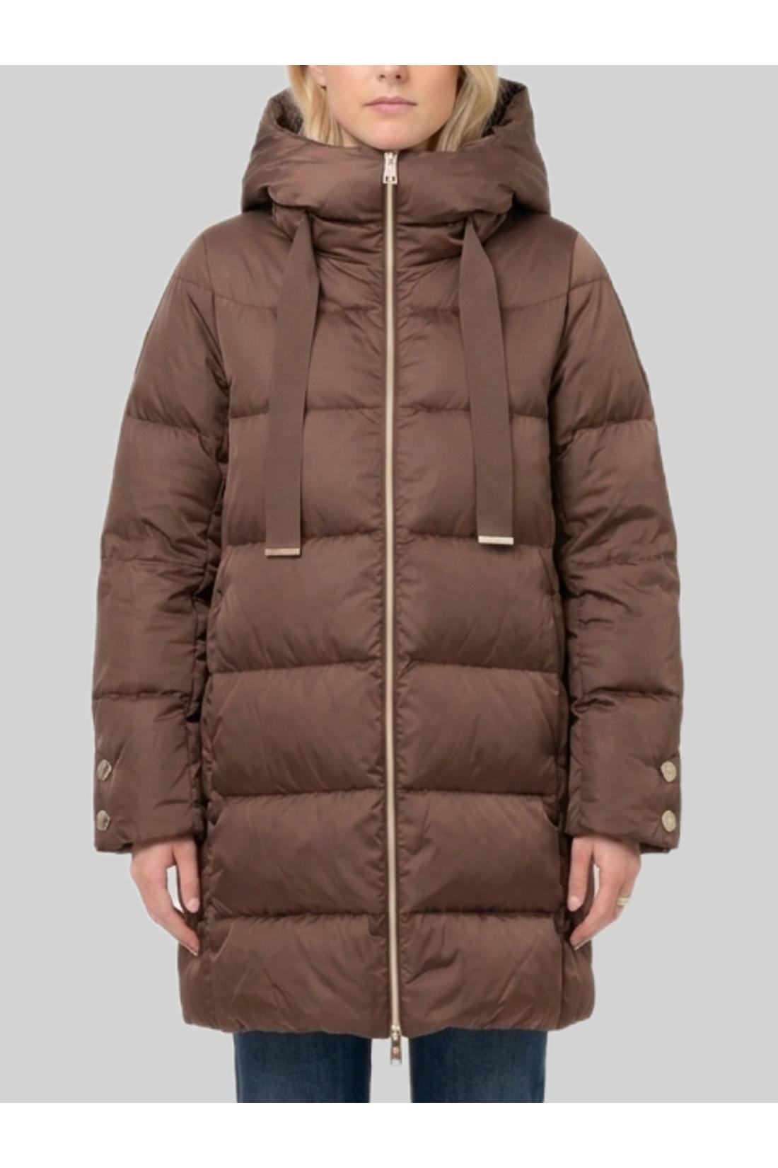 Herno-OUTLET-SALE-A-line midi down jacket-ARCHIVIST