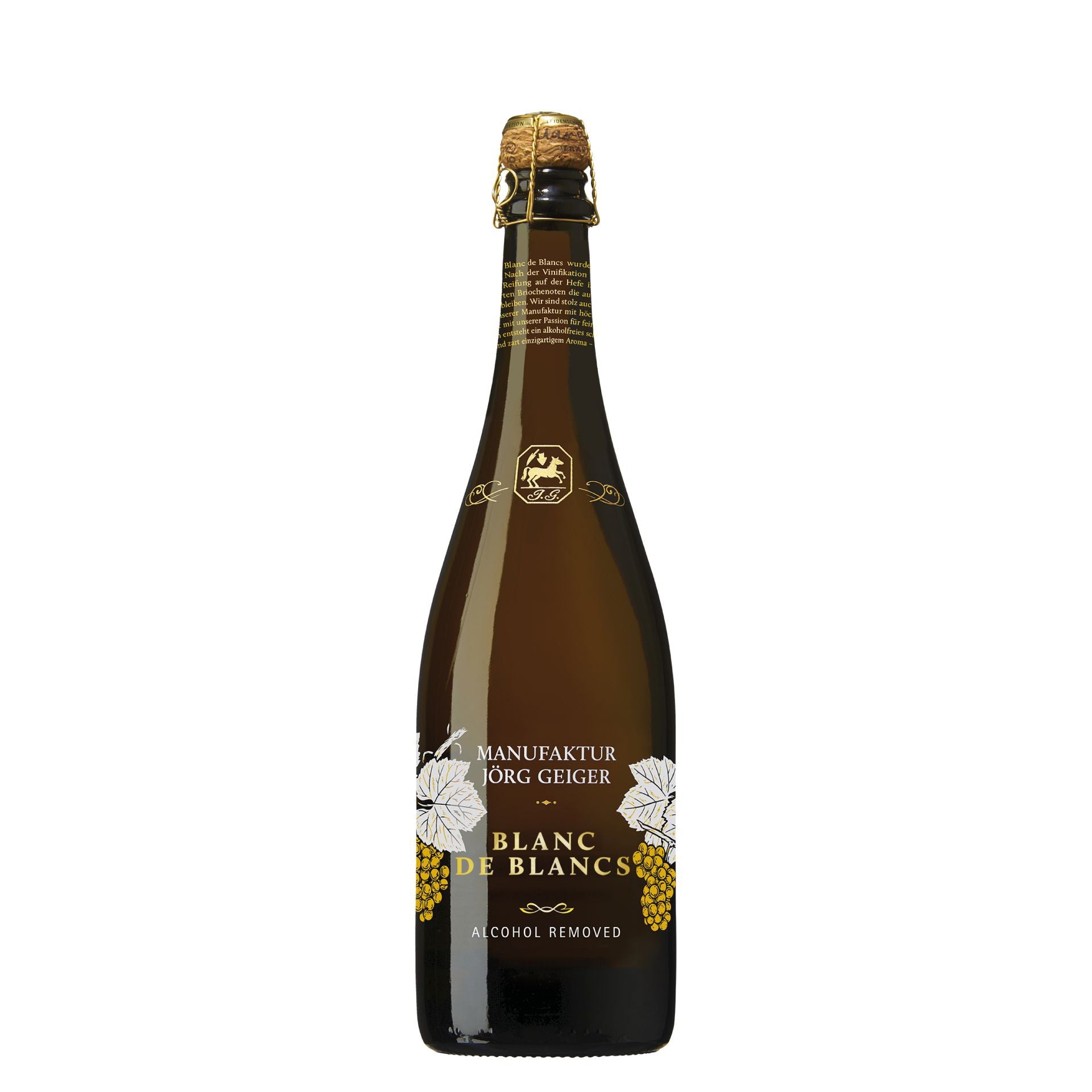 Genusskontor-JÖRG GEIGER Blanc de Blancs - alkoholfrei-Black-Deal-Outlet-by-ARCHIVIST