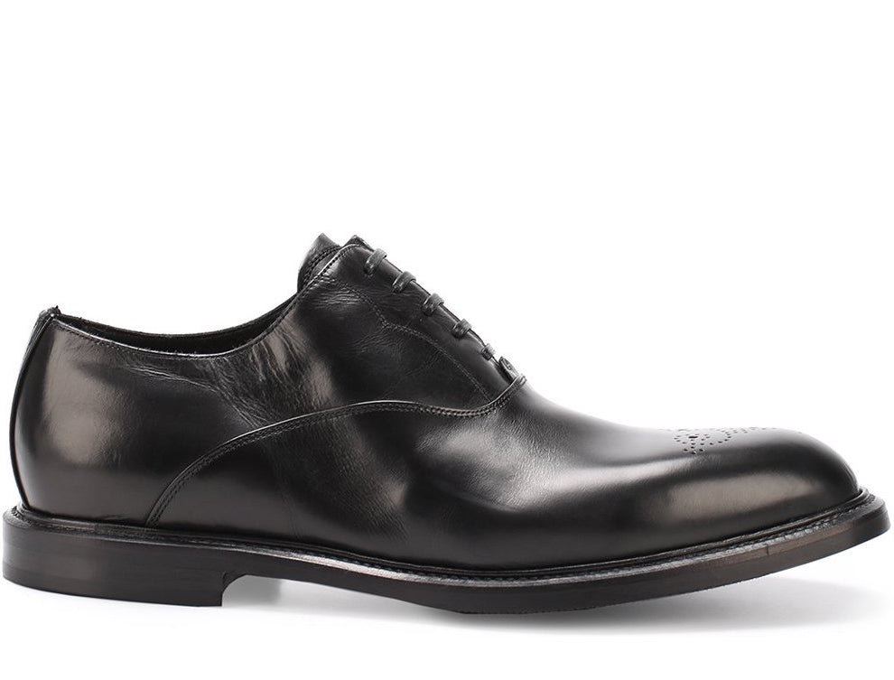 Dolce & Gabbana Marsala Oxfords