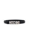 Moschino-OUTLET-SALE-Logo Plaque Belt-ARCHIVIST