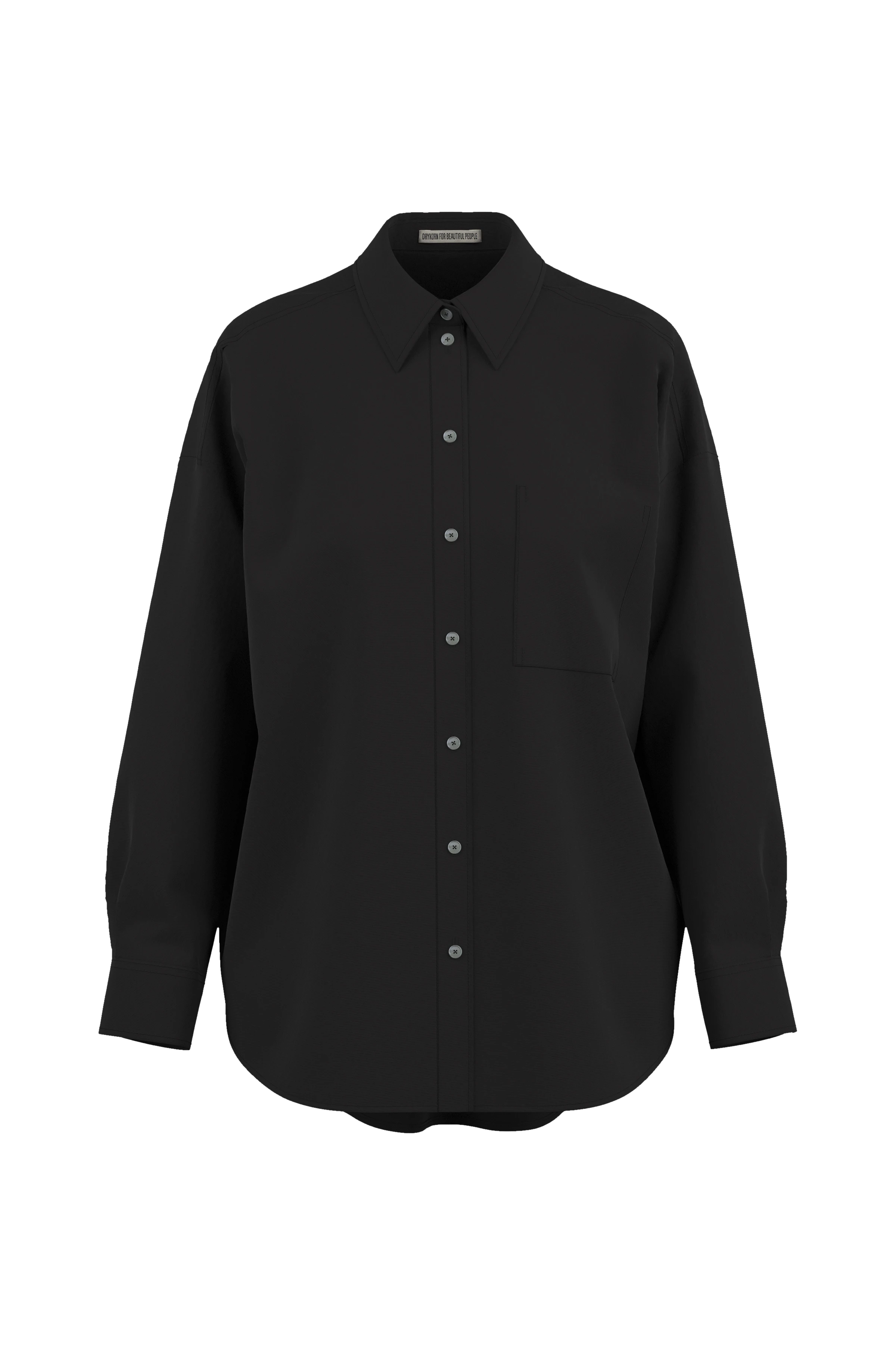 Drykorn-AAKE-Hemden & Blusen-Black-Deal-Outlet-by-ARCHIVIST