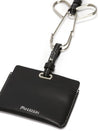JW Anderson-OUTLET-SALE-Logo Leather Card Holder-ARCHIVIST