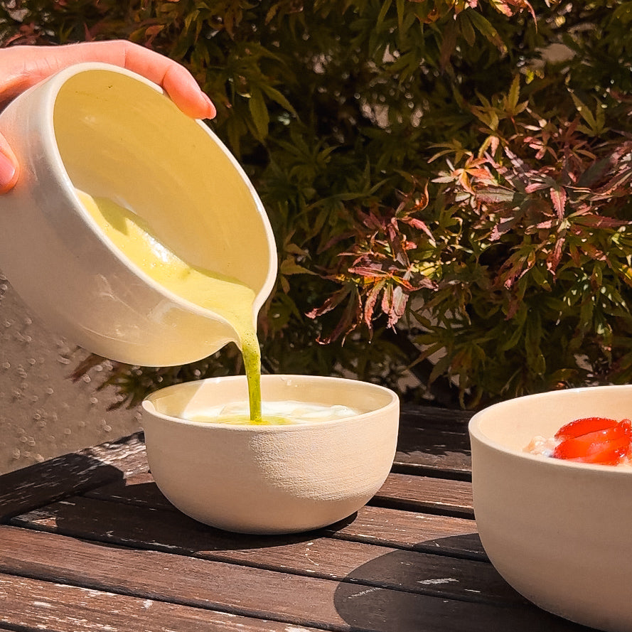 Mura Mura Ceramics-Cappuccino Tasse KUMO beige-Becher-Black-Deal-Outlet-by-ARCHIVIST