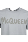 Alexander McQueen-OUTLET-SALE-ALEXANDER MCQUEEN Logo T-Shirt-ARCHIVIST