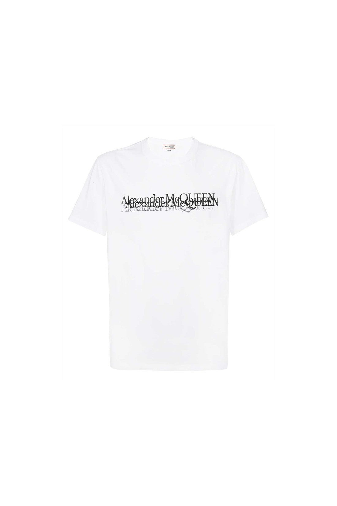 ALEXANDER MCQUEEN-OUTLET-SALE-ALEXANDER MCQUEEN Logo T-Shirt-ARCHIVIST