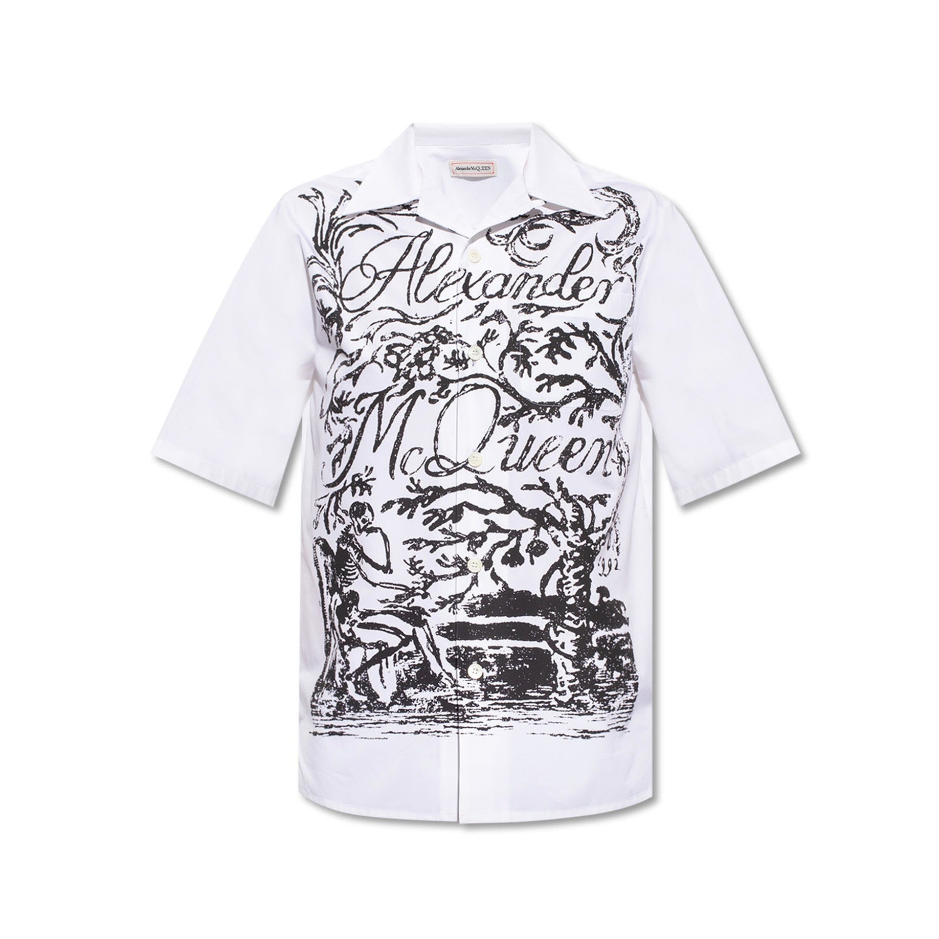 Alexander Mcqueen Short Sleeve Shirt