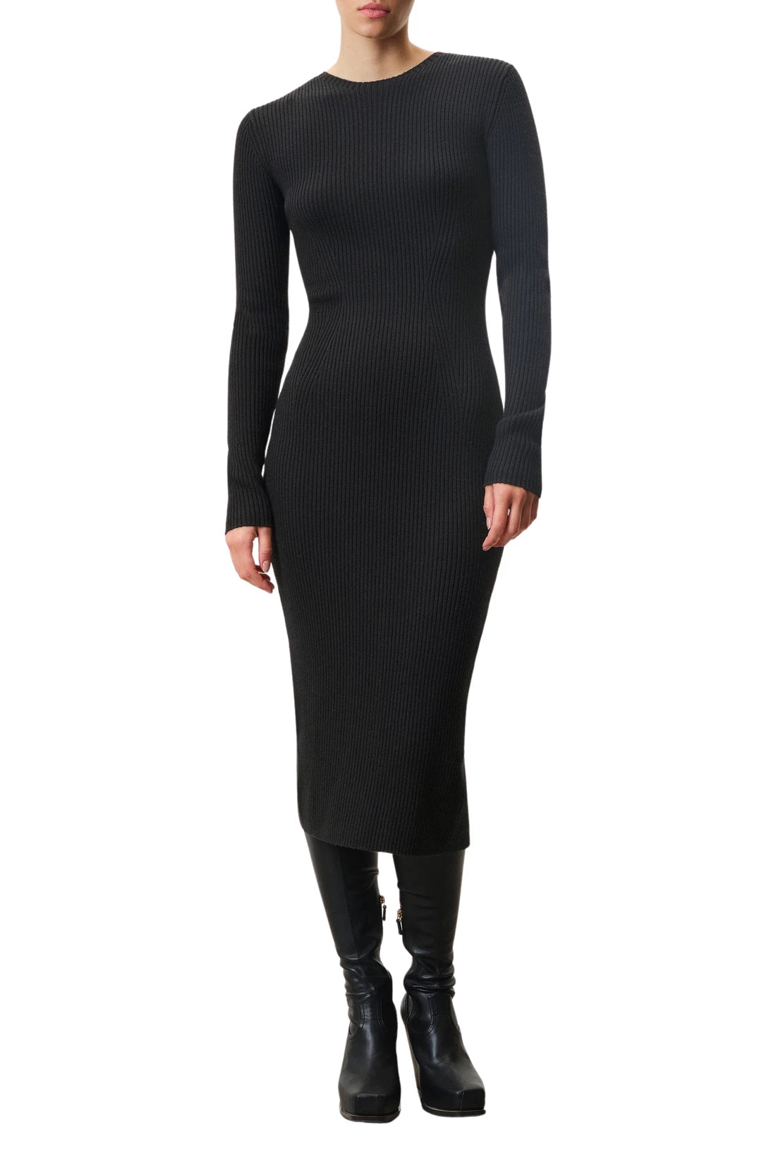 Drykorn-AMARILIA-Kleider & Röcke-Black-Deal-Outlet-by-ARCHIVIST