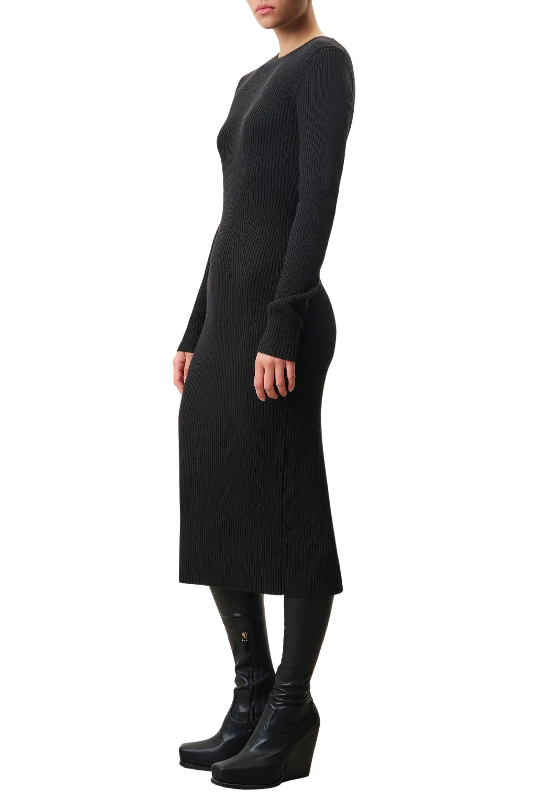 Drykorn-AMARILIA-Kleider & Röcke-Black-Deal-Outlet-by-ARCHIVIST