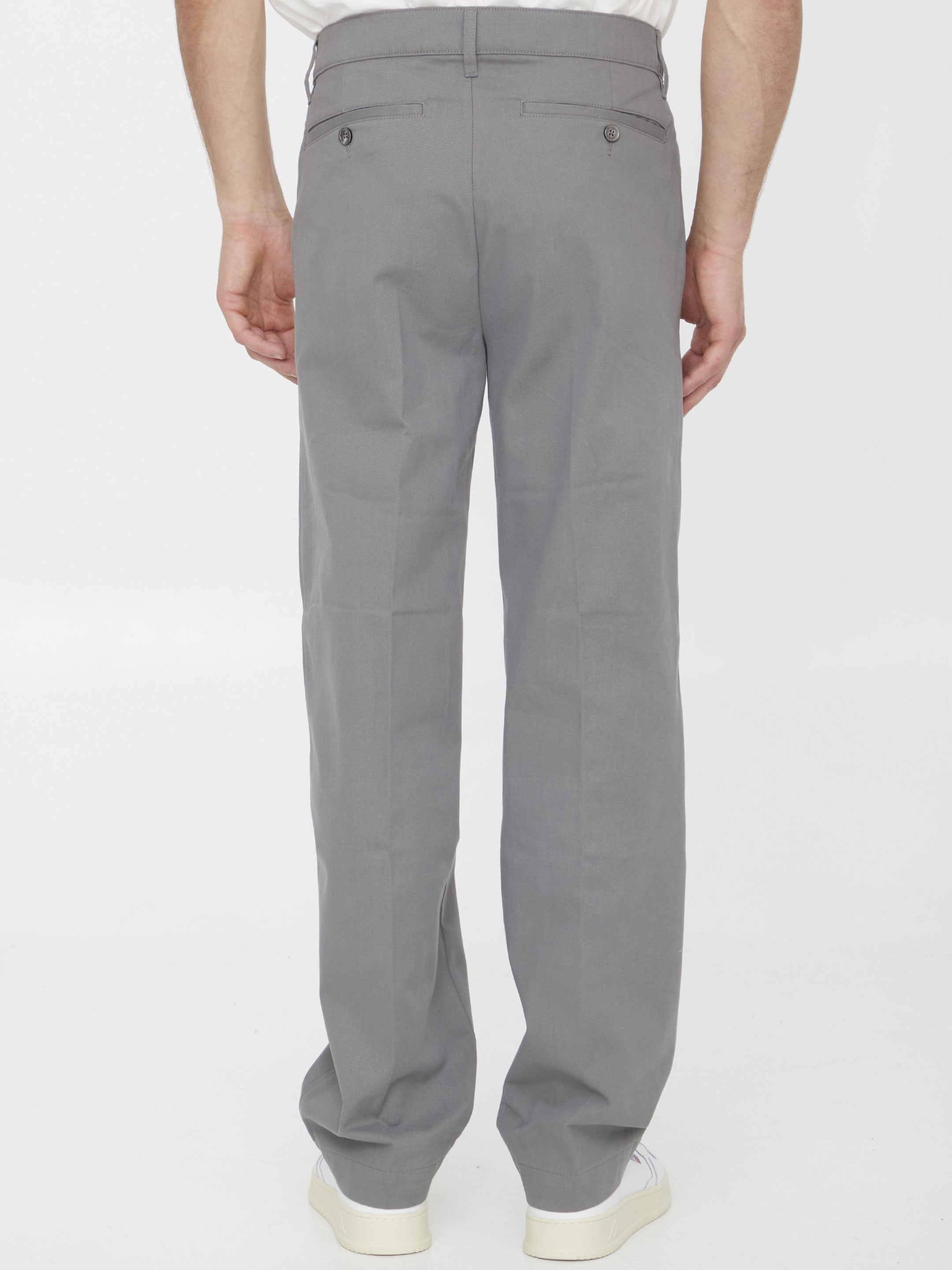 Grey chino pants