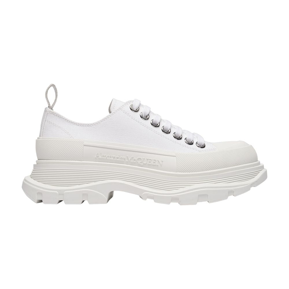 Sneakers Tread Slick – Alexander McQueen – Canvas – Weiß
