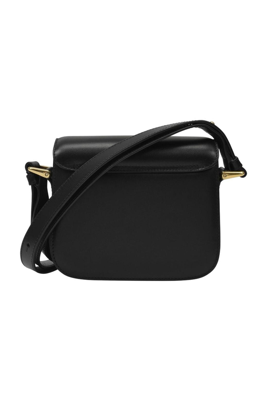 A.P.C.-Grace Mini Hobo Bag - A.P.C. - Black - Leather-Taschen-Black-Deal-Outlet-by-ARCHIVIST