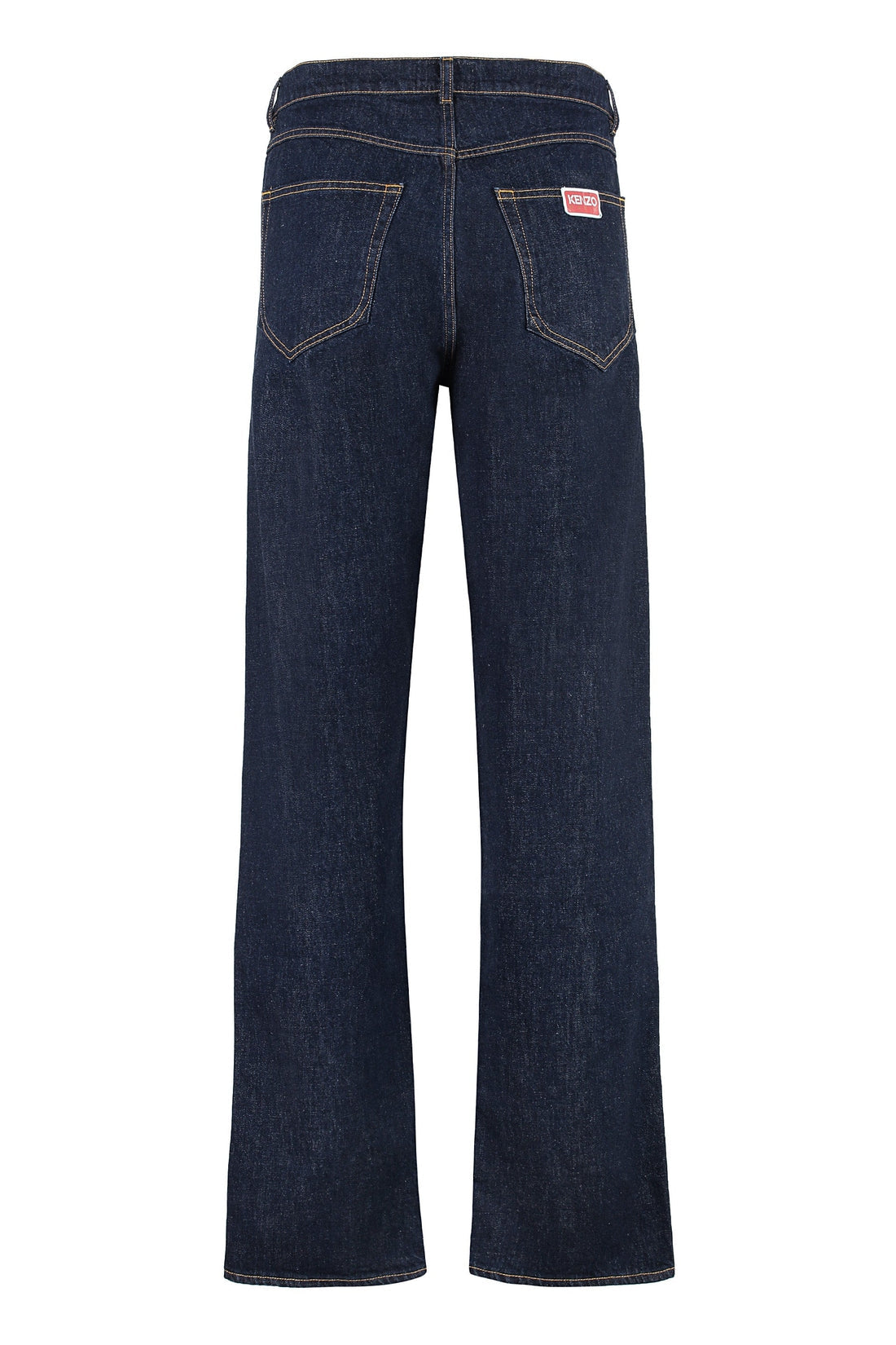 Kenzo-OUTLET-SALE-ASAGAO 5-pocket straight-leg jeans-ARCHIVIST