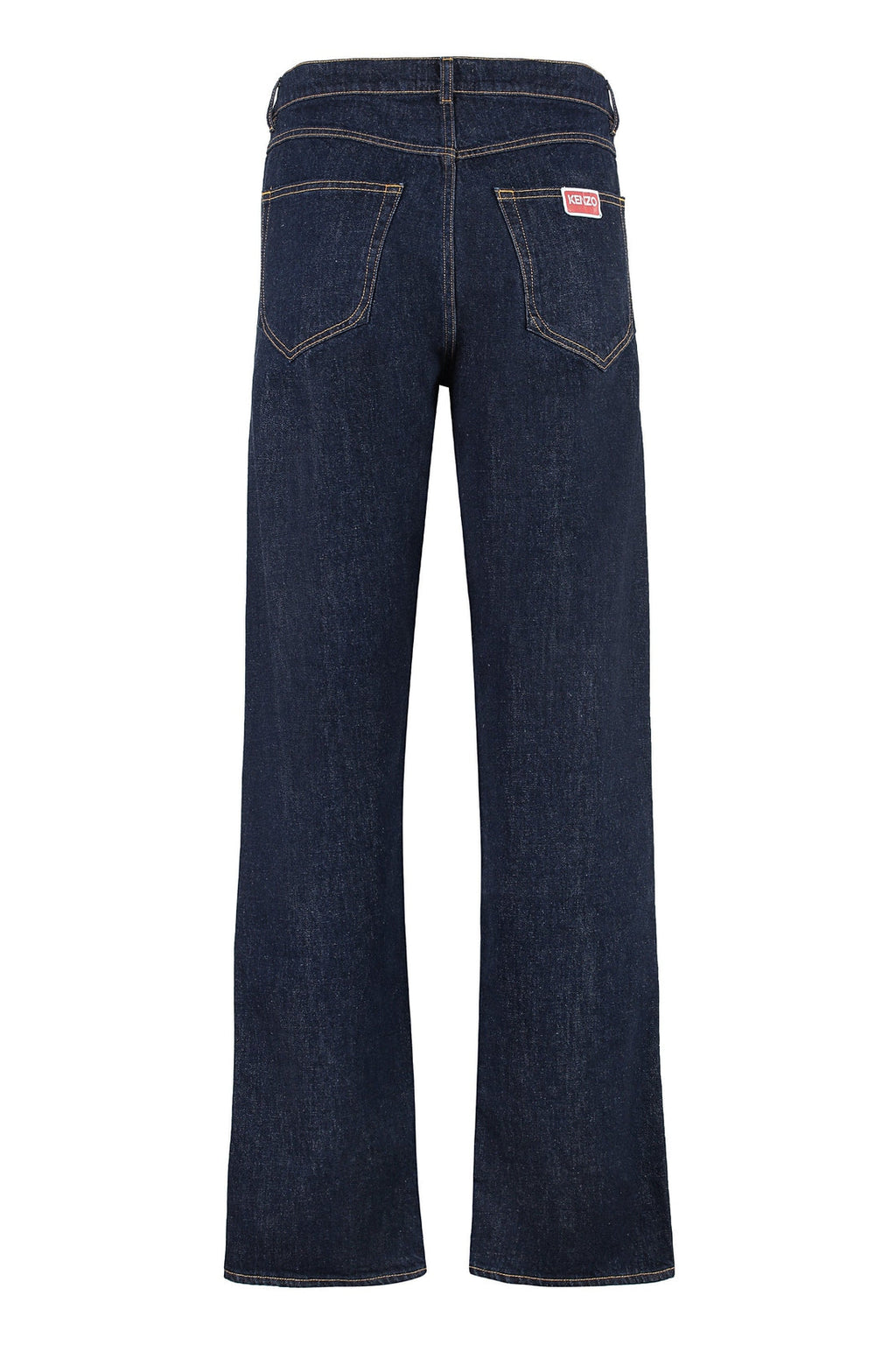 Kenzo-OUTLET-SALE-ASAGAO 5-pocket straight-leg jeans-ARCHIVIST