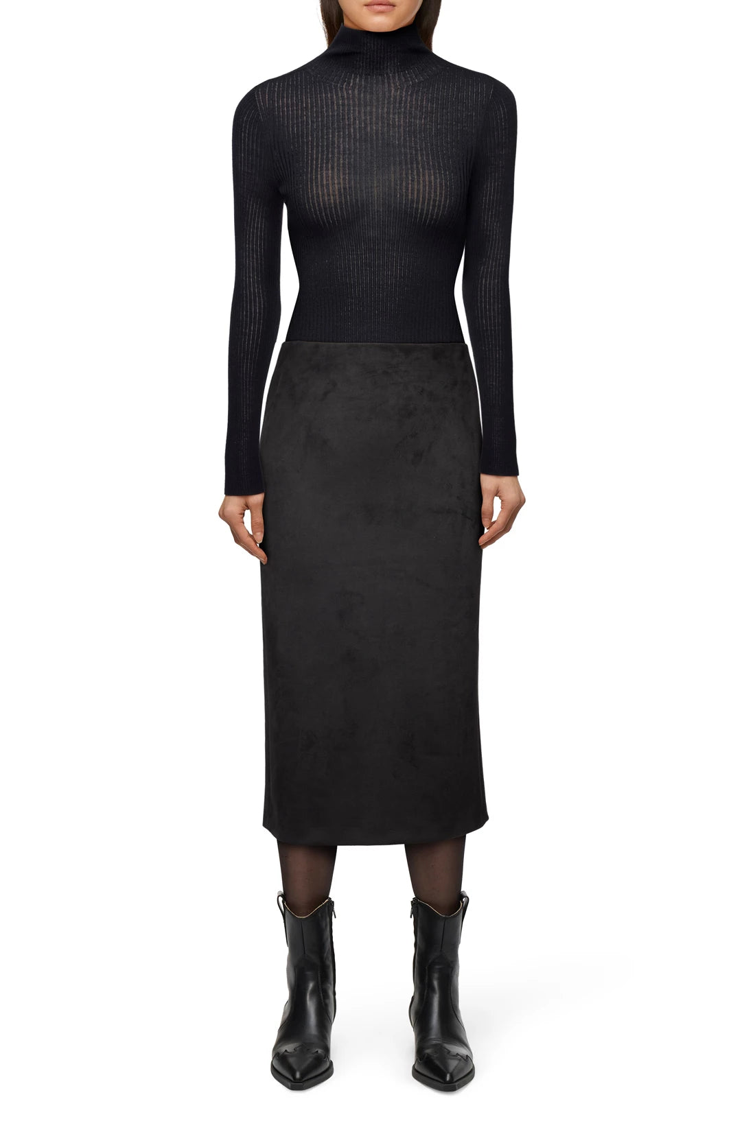 Drykorn-ASSER-Kleider & Röcke-Black-Deal-Outlet-by-ARCHIVIST