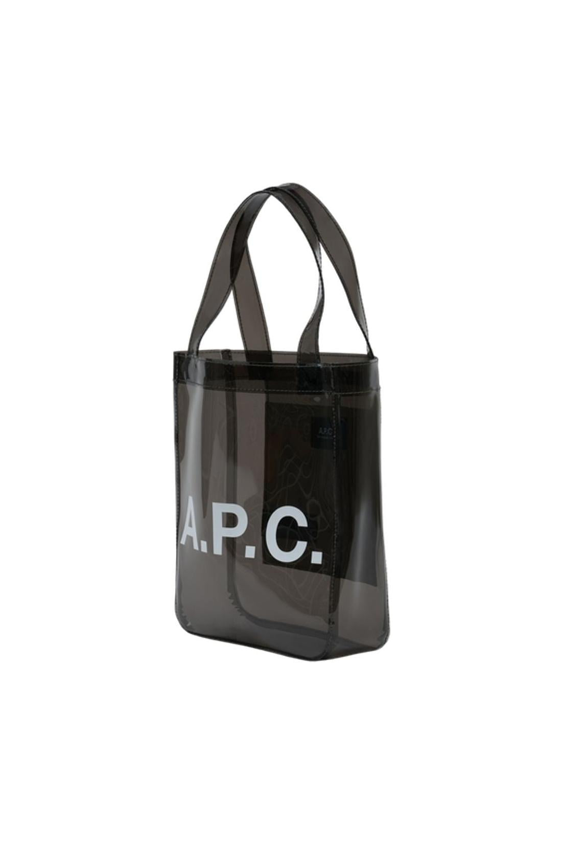 Cabas Lou Small - A.P.C. - Synthetik - Schwarz-Taschen-A.P.C.-ARCHIVIST