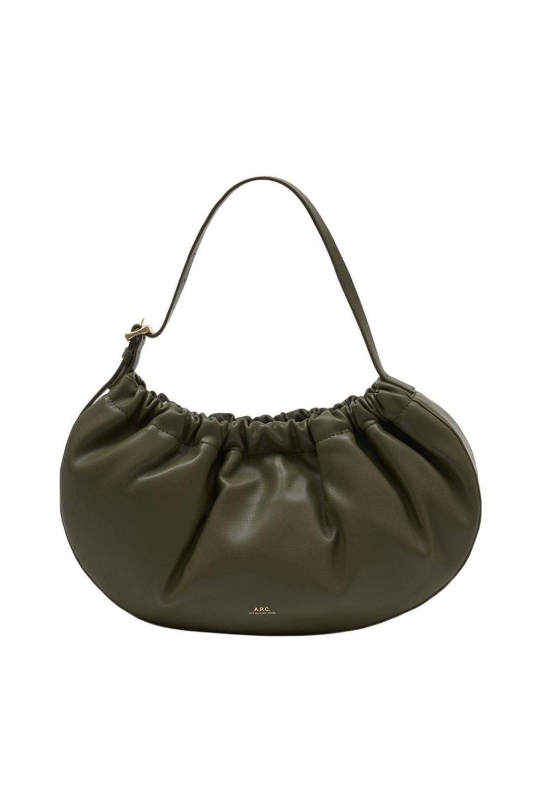 Ninon Hoop Handtasche - A.P.C. - Synthetik - Khaki-Taschen-A.P.C.-One size-khaki-ARCHIVIST