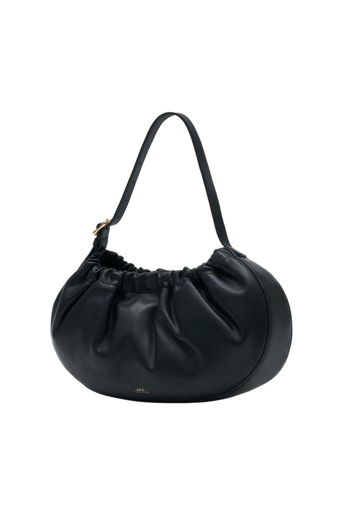 Ninon Hoop Handtasche - A.P.C. - Synthetik - Schwarz-Taschen-A.P.C.-ARCHIVIST