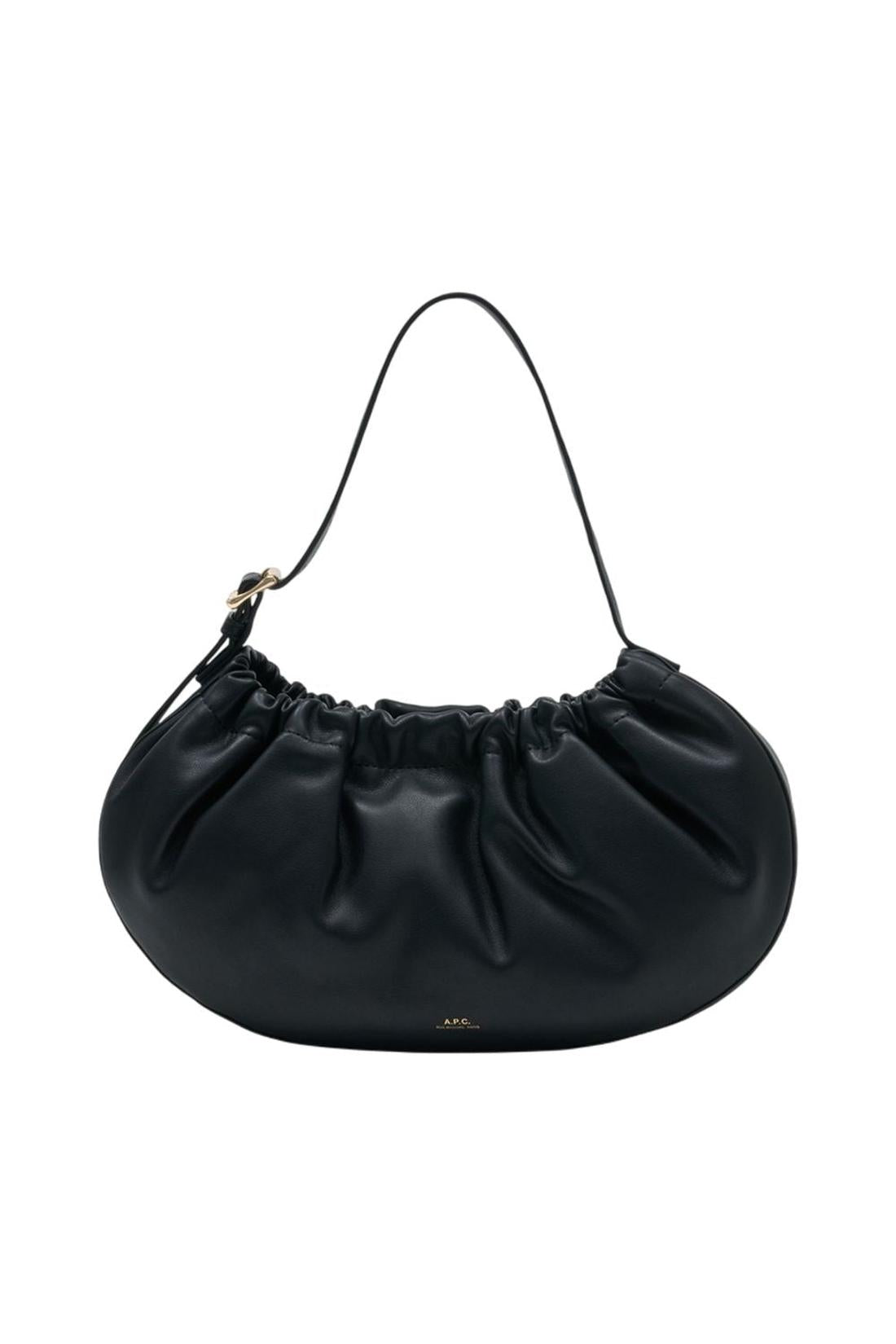 Ninon Hoop Handtasche - A.P.C. - Synthetik - Schwarz-Taschen-A.P.C.-One size-black-ARCHIVIST