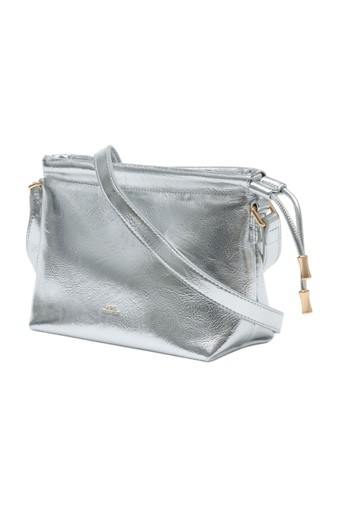 Ninon Mini Schultertasche - A.P.C. - Synthetik - Silber-Taschen-A.P.C.-ARCHIVIST