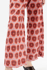 Odeeh-Abstract Pansies Hose, Rusty Red-Hosen-Black-Deal-Outlet-by-ARCHIVIST