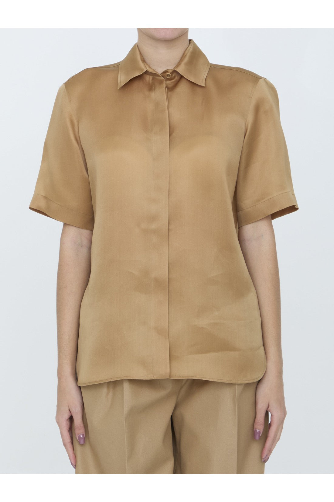 MAX MARA-OUTLET-SALE-Acanto shirt-ARCHIVIST