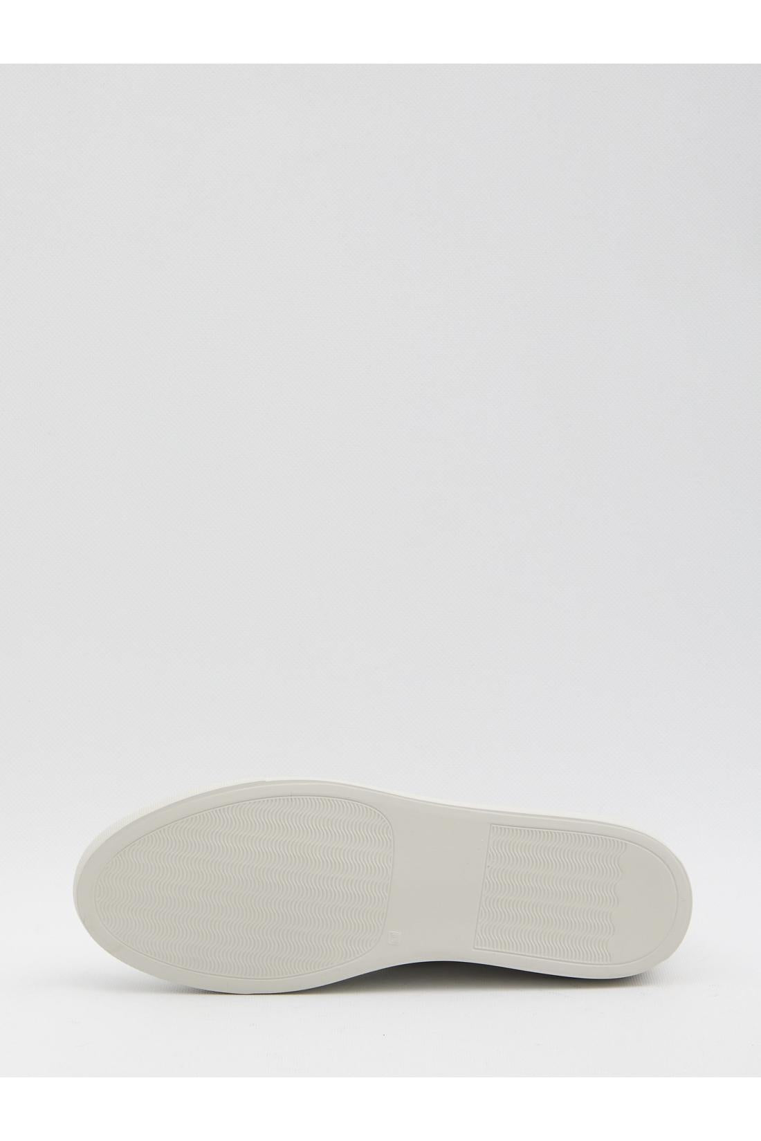 Common Projects-OUTLET-SALE-Achilles sneakers in light grey nubuck-ARCHIVIST