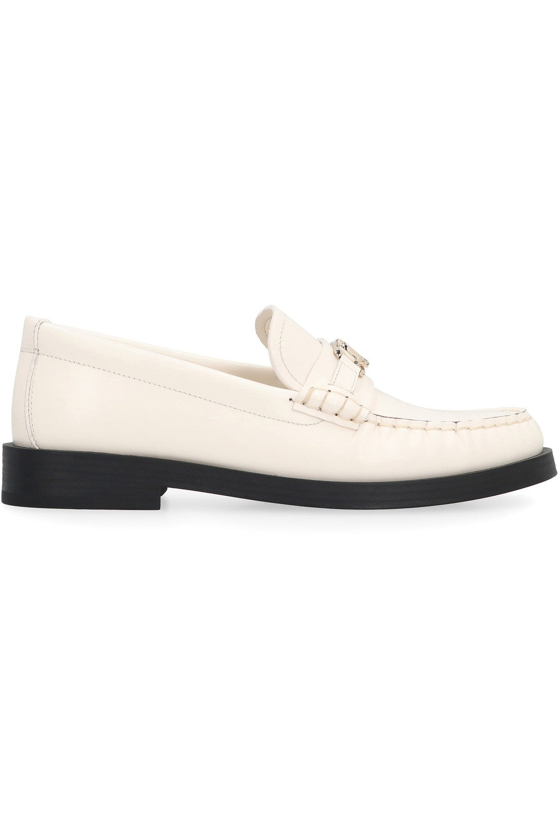Jimmy Choo-OUTLET-SALE-Addie Leather loafers-ARCHIVIST