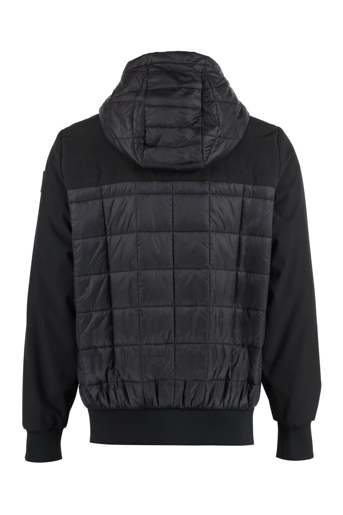 Moose Knuckles-OUTLET-SALE-Adelaide techno-nylon down jacket-ARCHIVIST