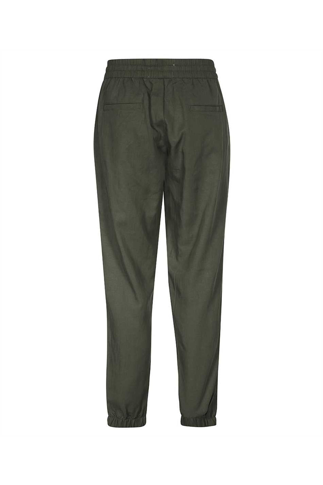 Les Deux-OUTLET-SALE-Adjustable drawstring elastic waistband trousers-ARCHIVIST