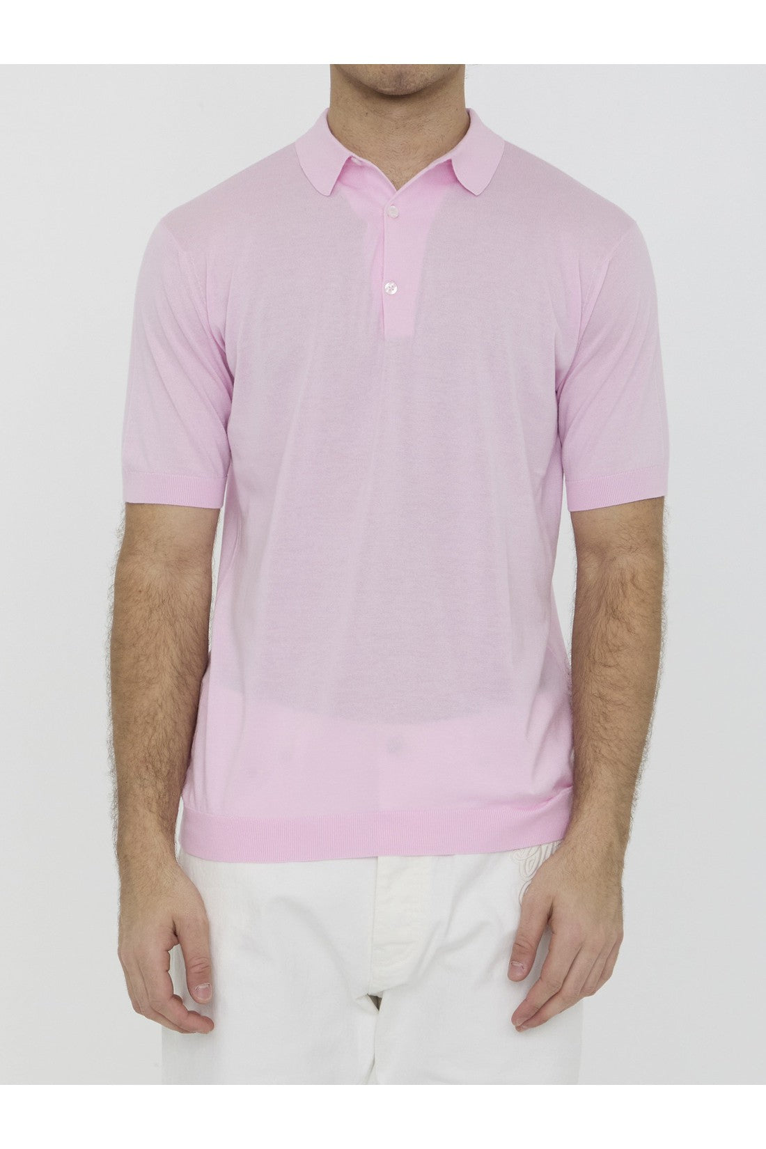 JOHN SMEDLEY-OUTLET-SALE-Adrian polo shirt-ARCHIVIST