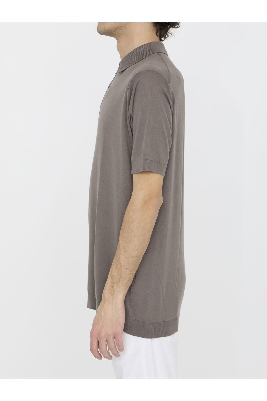 Adrian polo shirt-Shirts-John Smedley-OUTLET-ARCHIVIST-ARCHIVE-SALE