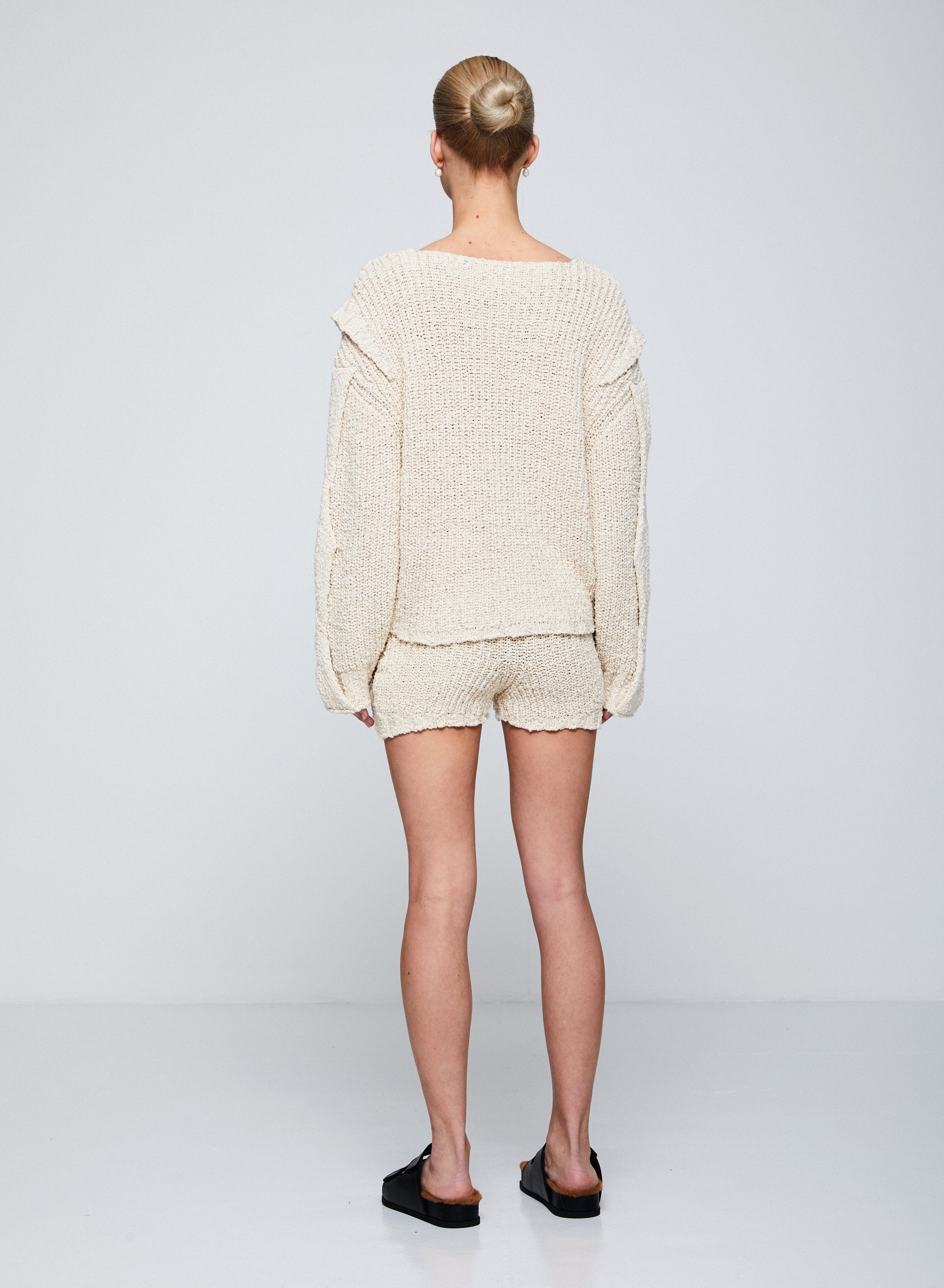 AERON GENEVA Rustic sweater – cream