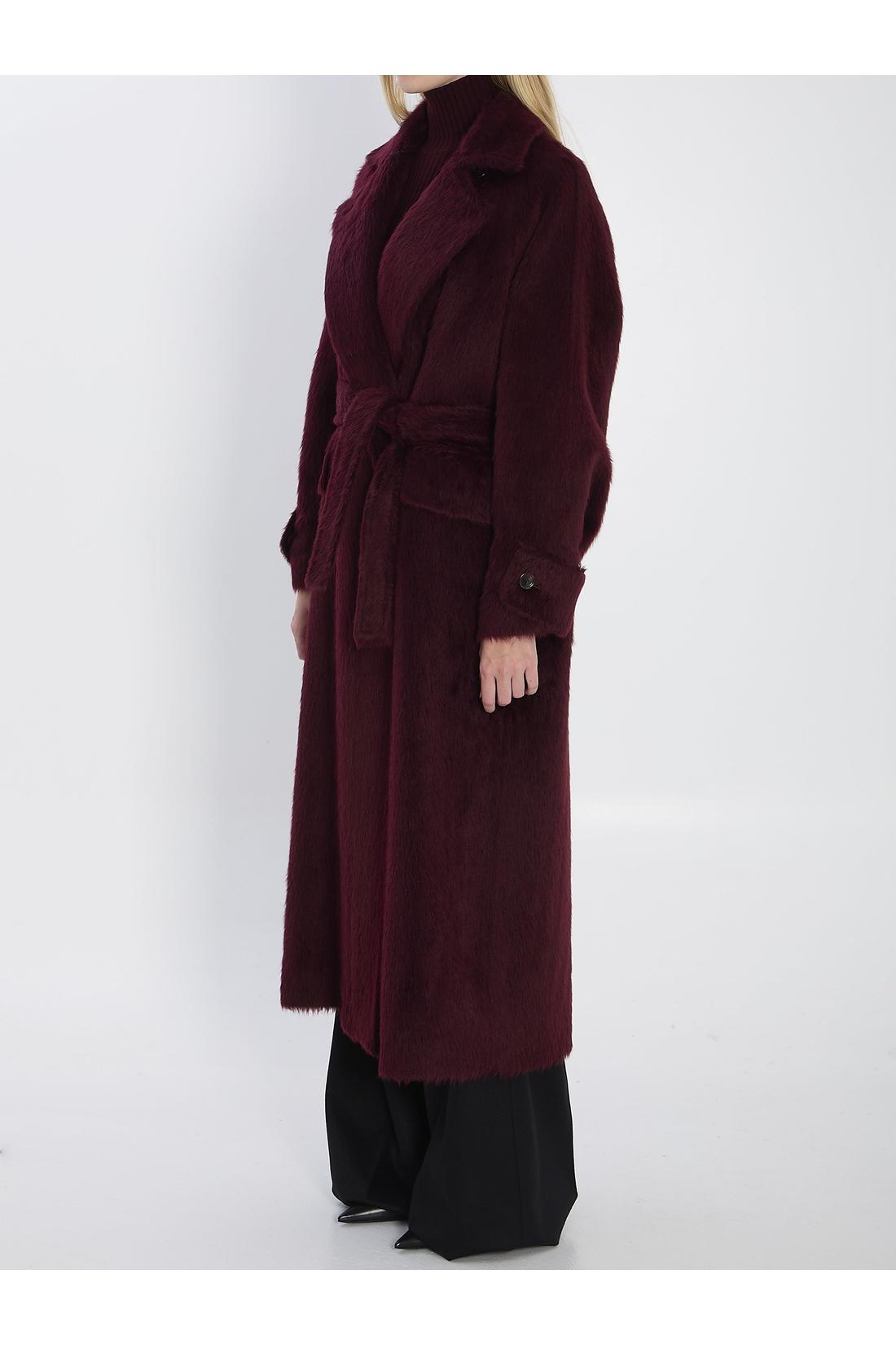 Max Mara-OUTLET-SALE-Albata furry coat-ARCHIVIST