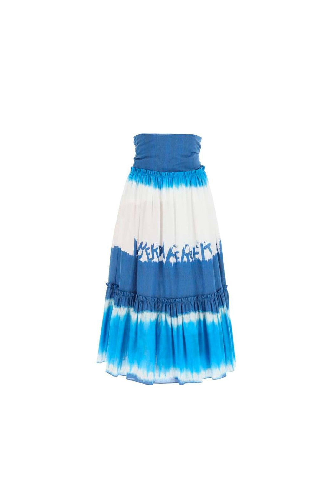 ALBERTA FERRETTI-OUTLET-SALE-Alberta Ferretti Tie Dye Midi Skirt-ARCHIVIST