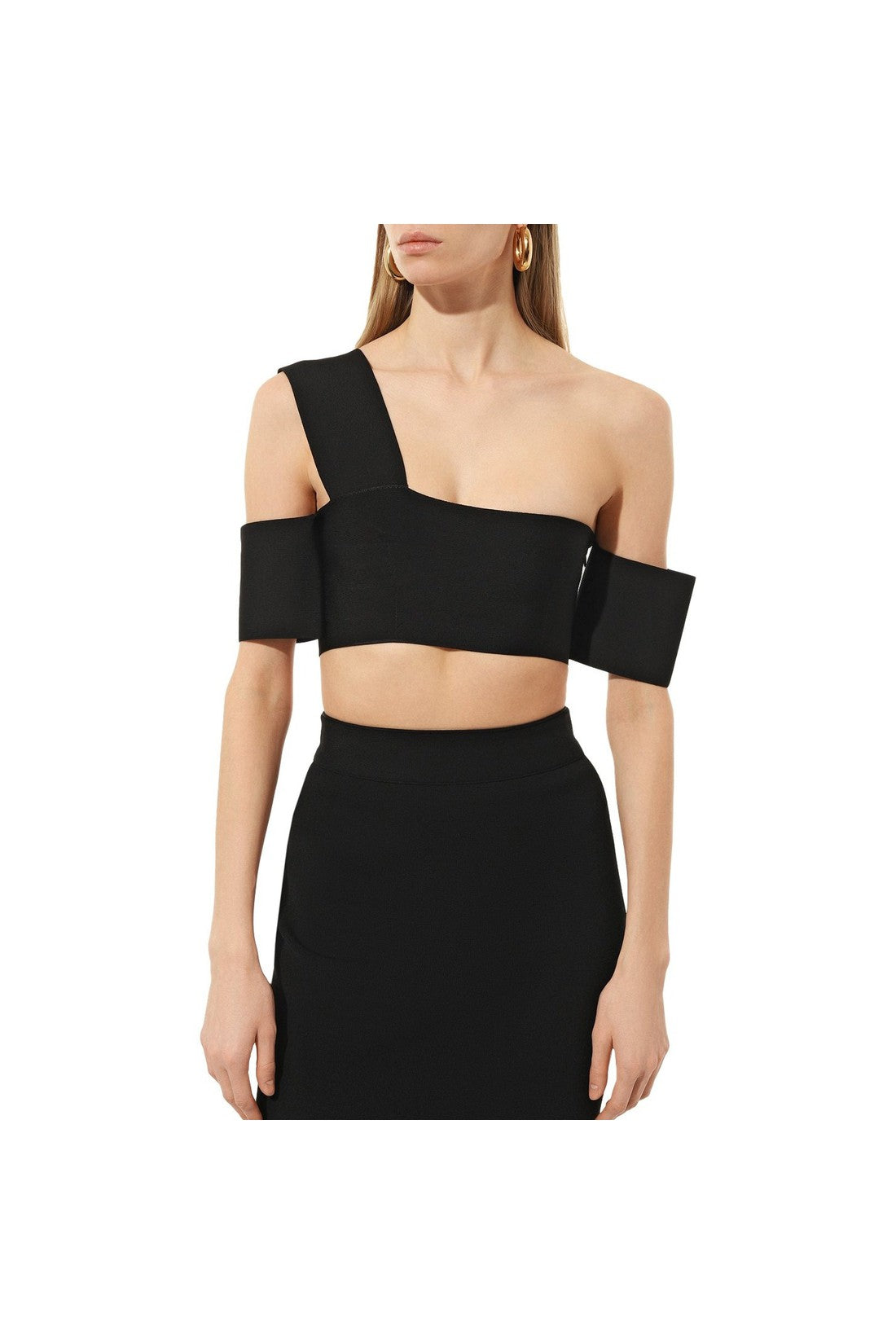 ALEXANDER MCQUEEN-OUTLET-SALE-Alexander McQueen Bandage Top-ARCHIVIST