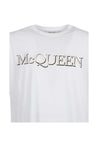 Alexander McQueen-OUTLET-SALE-Alexander McQueen Cotton T-Shirt-ARCHIVIST