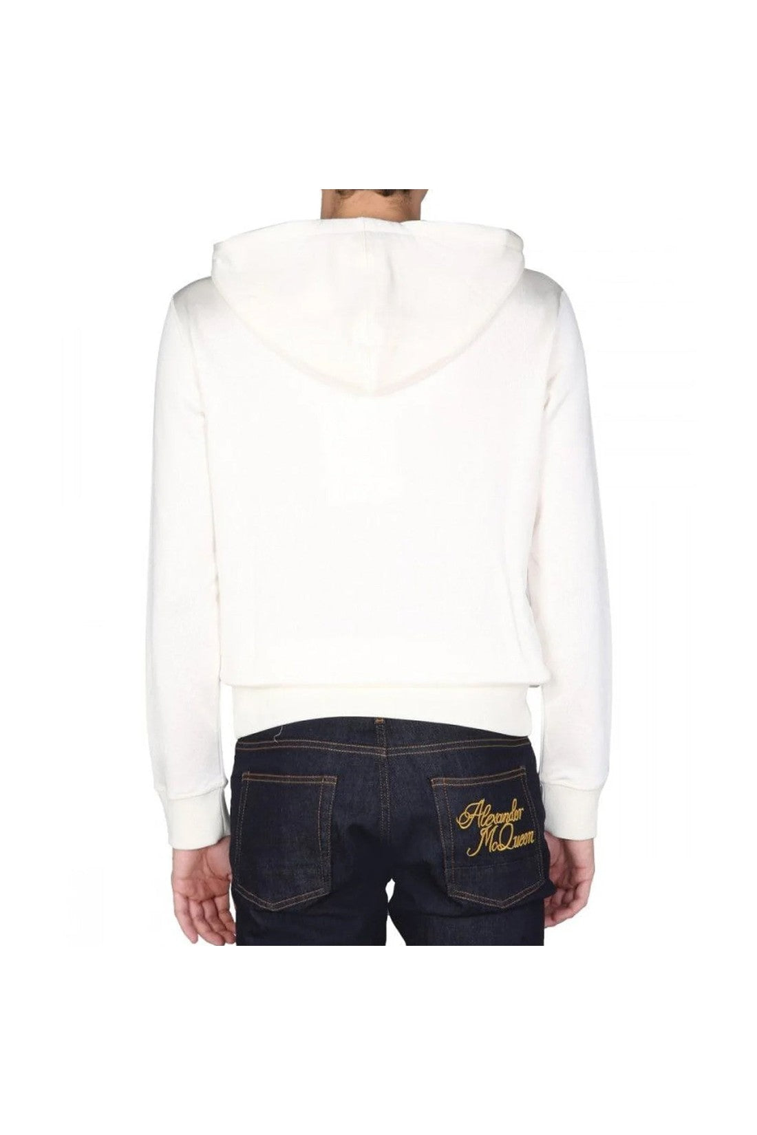 ALEXANDER MCQUEEN-OUTLET-SALE-Alexander McQueen Hoodie Logo Sweatshirt-ARCHIVIST