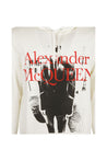 ALEXANDER MCQUEEN-OUTLET-SALE-Alexander McQueen Hoodie Logo Sweatshirt-ARCHIVIST