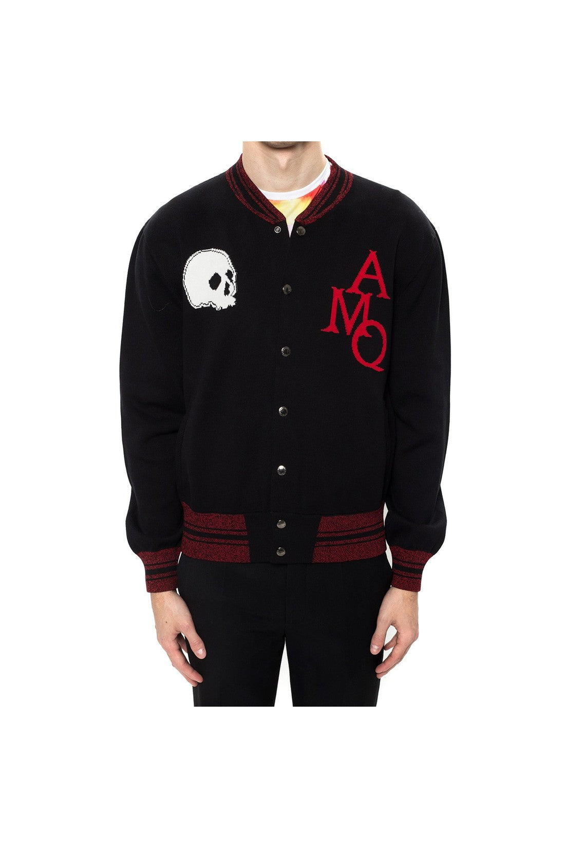 ALEXANDER MCQUEEN-OUTLET-SALE-Alexander McQueen Knitted Cardigan-ARCHIVIST