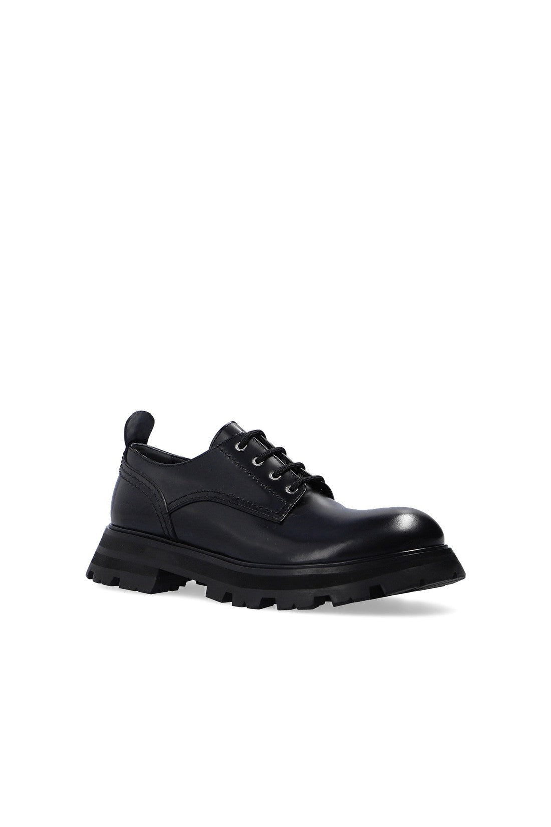 ALEXANDER MCQUEEN-OUTLET-SALE-Alexander McQueen Leather Lace-up Shoes-ARCHIVIST