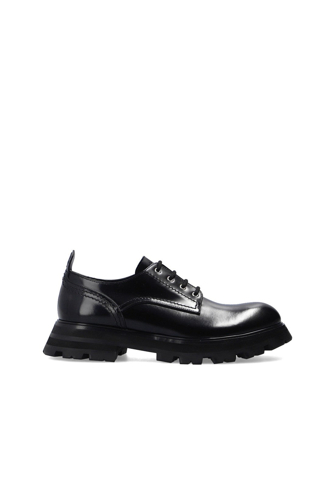 ALEXANDER MCQUEEN-OUTLET-SALE-Alexander McQueen Leather Lace-up Shoes-ARCHIVIST