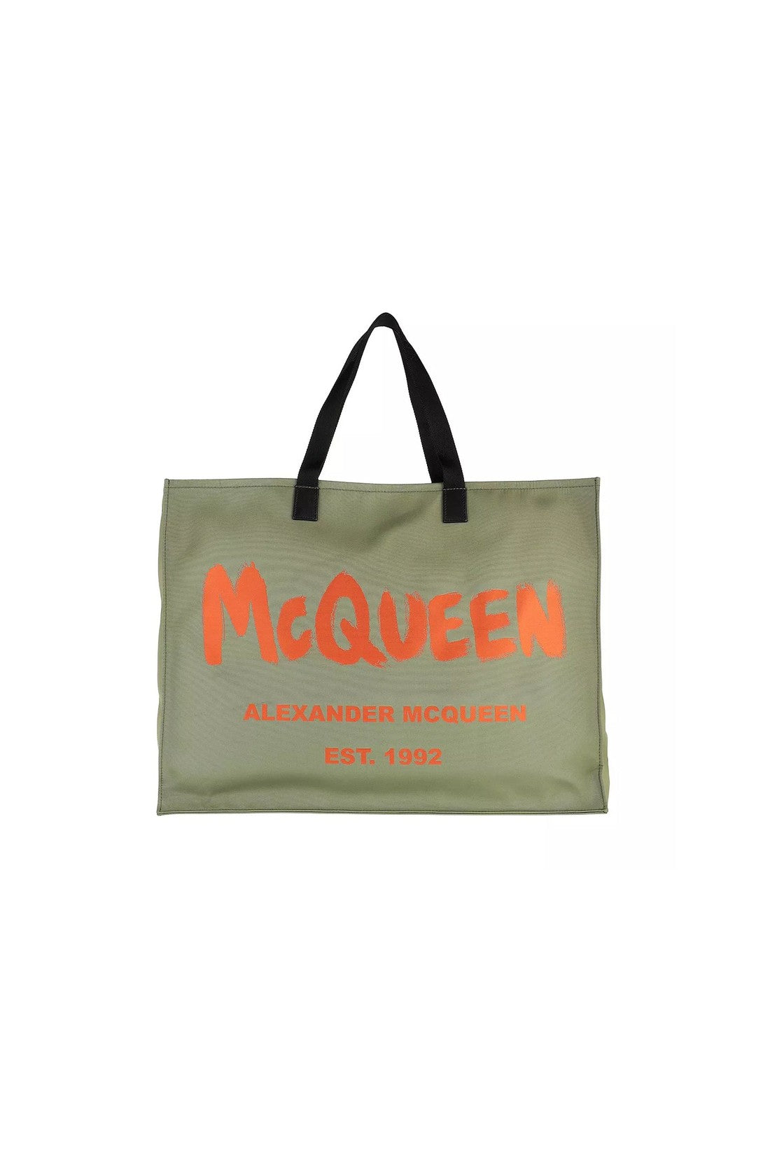 ALEXANDER MCQUEEN-OUTLET-SALE-Alexander McQueen Logo Tote Bag-ARCHIVIST