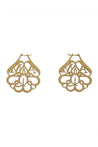 Logoed earrings-Alexander McQueen-OUTLET-SALE-TU-ARCHIVIST