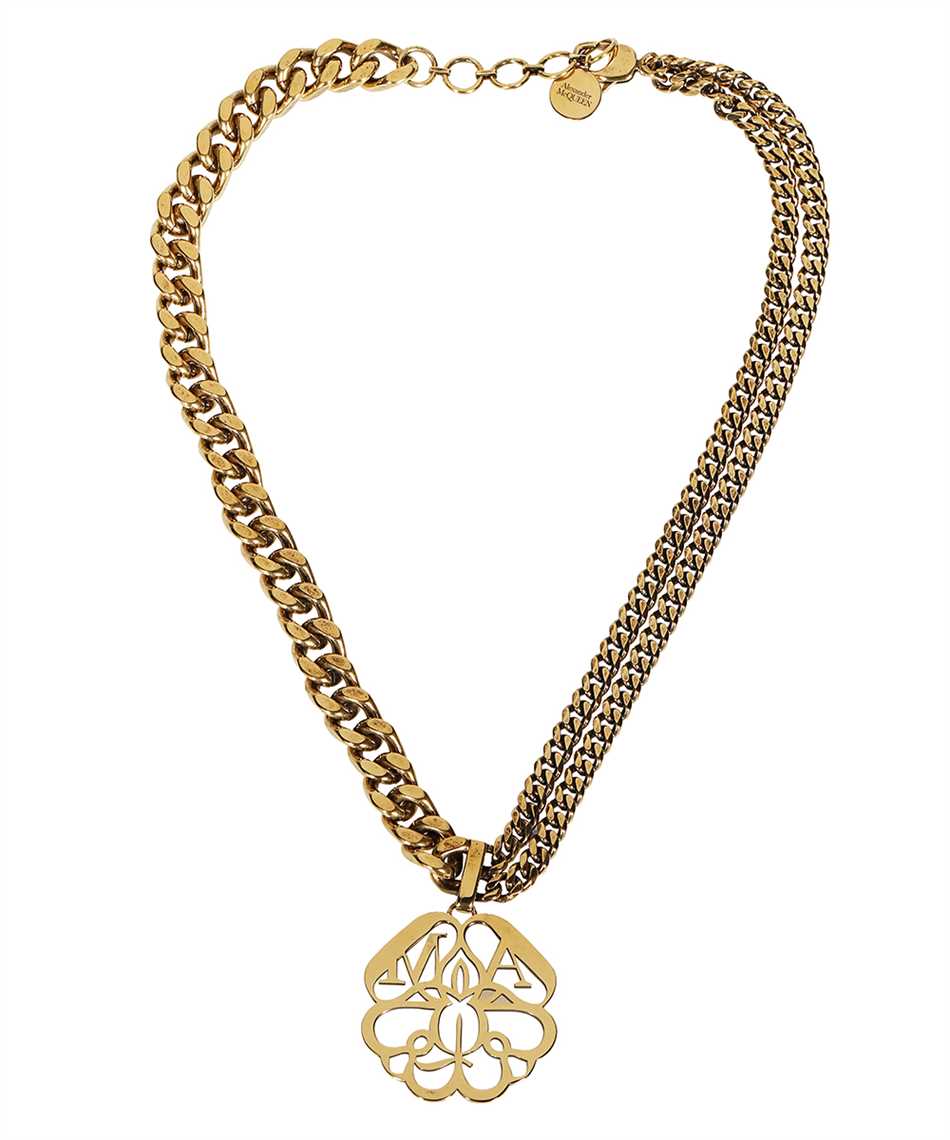 Pendant chain necklace-Alexander McQueen-OUTLET-SALE-TU-ARCHIVIST
