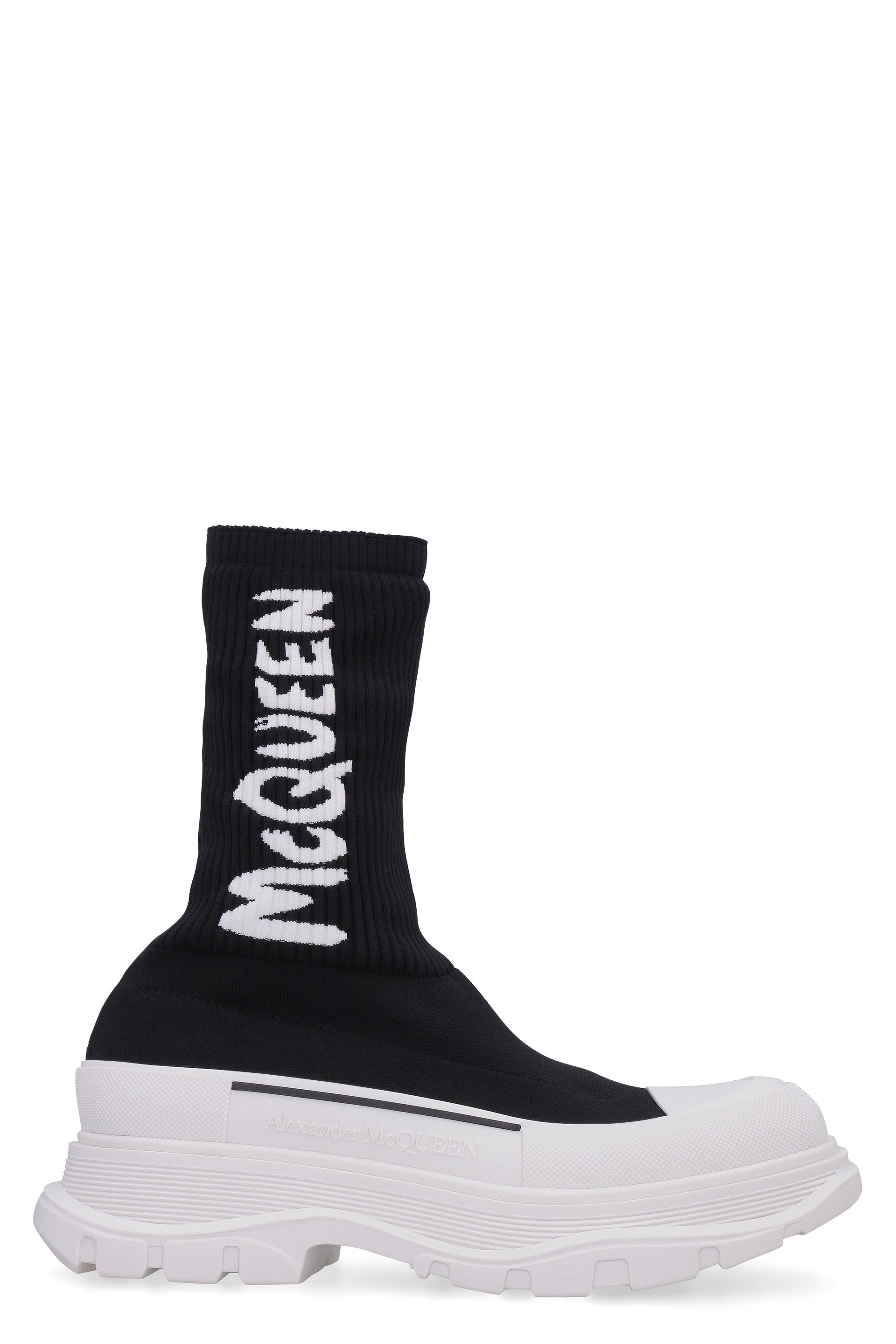 Tread Slick knitted boots-Alexander McQueen-OUTLET-SALE-35-ARCHIVIST