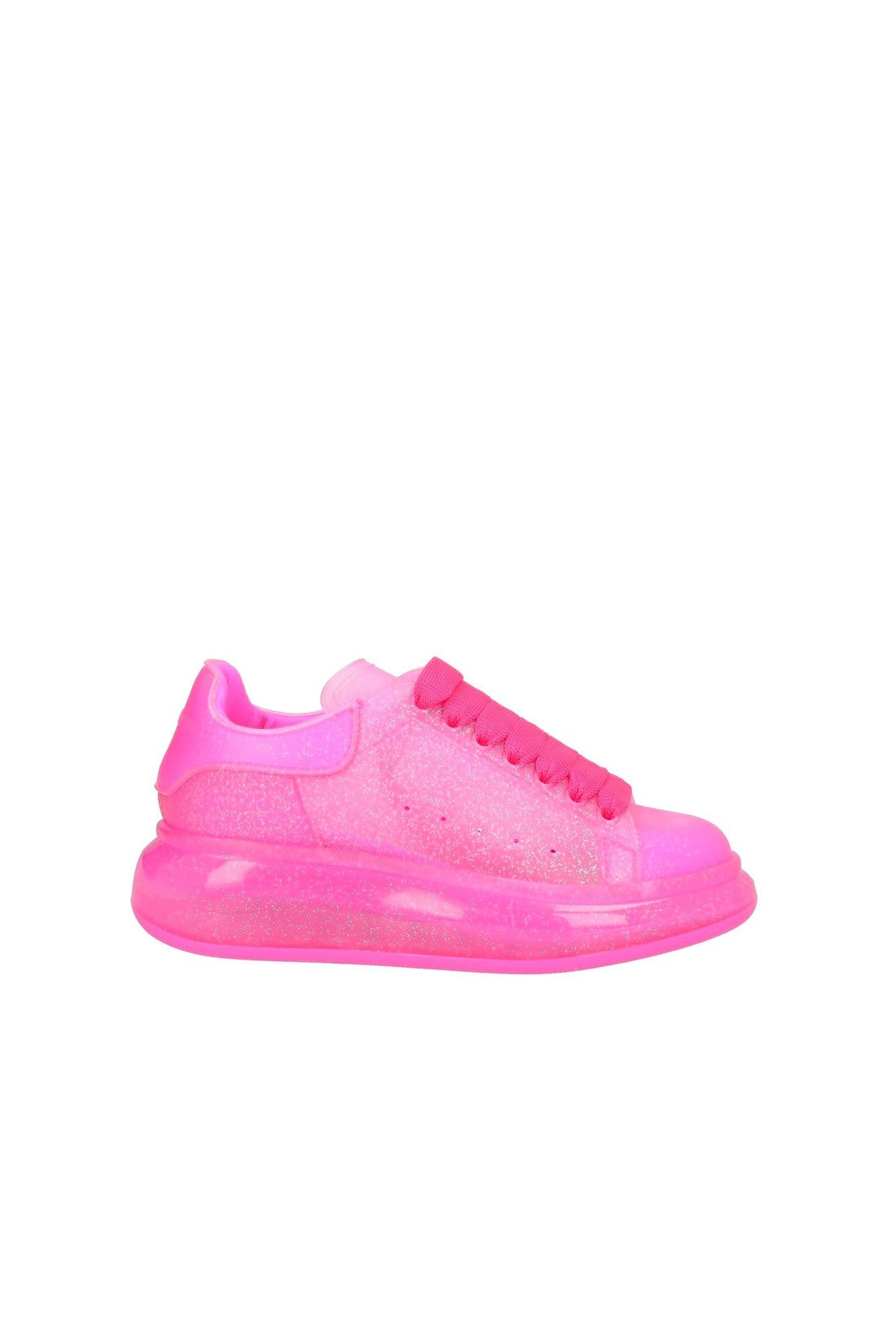 Alexander McQueen-OUTLET-SALE-Alexander McQueen Oversized Glitter Sneakers-ARCHIVIST