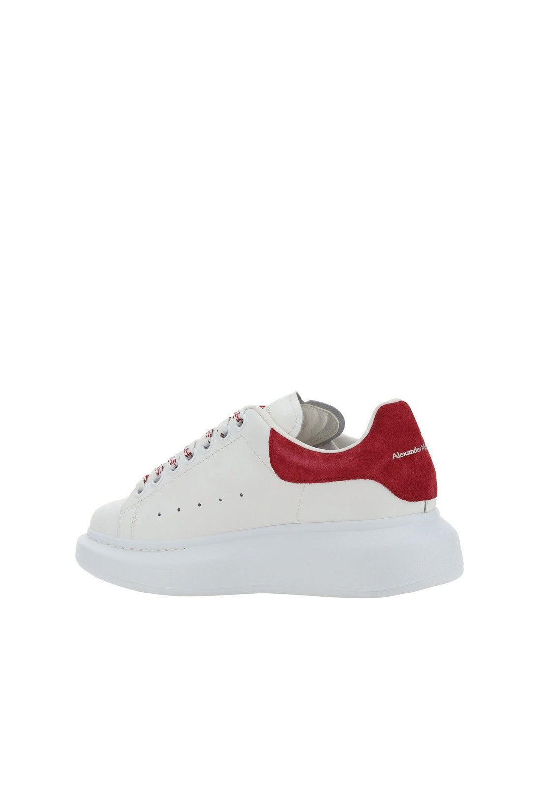 Alexander McQueen-OUTLET-SALE-Alexander McQueen Oversized Leather Sneakers-ARCHIVIST