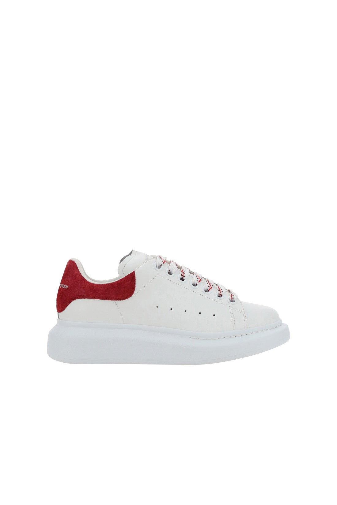 Alexander McQueen-OUTLET-SALE-Alexander McQueen Oversized Leather Sneakers-ARCHIVIST